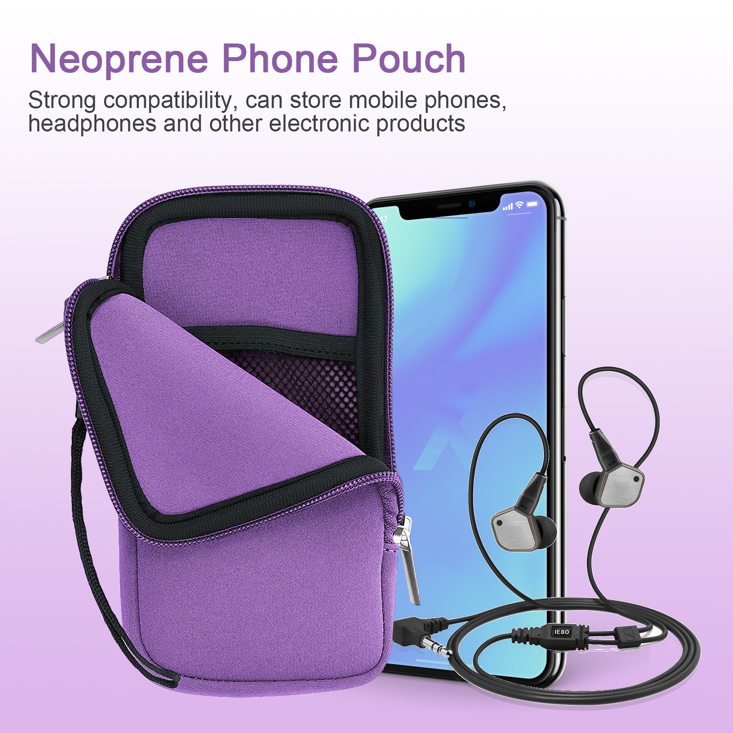 neoprene cell phone bag (4)